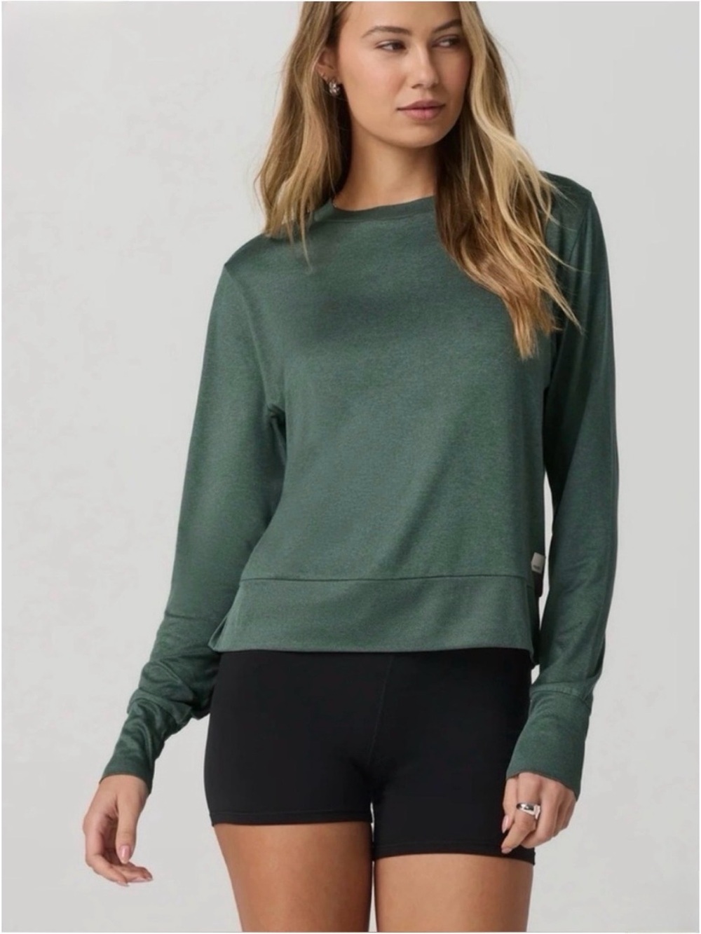 Vuori Daydream Crewneck Tee Agate Green